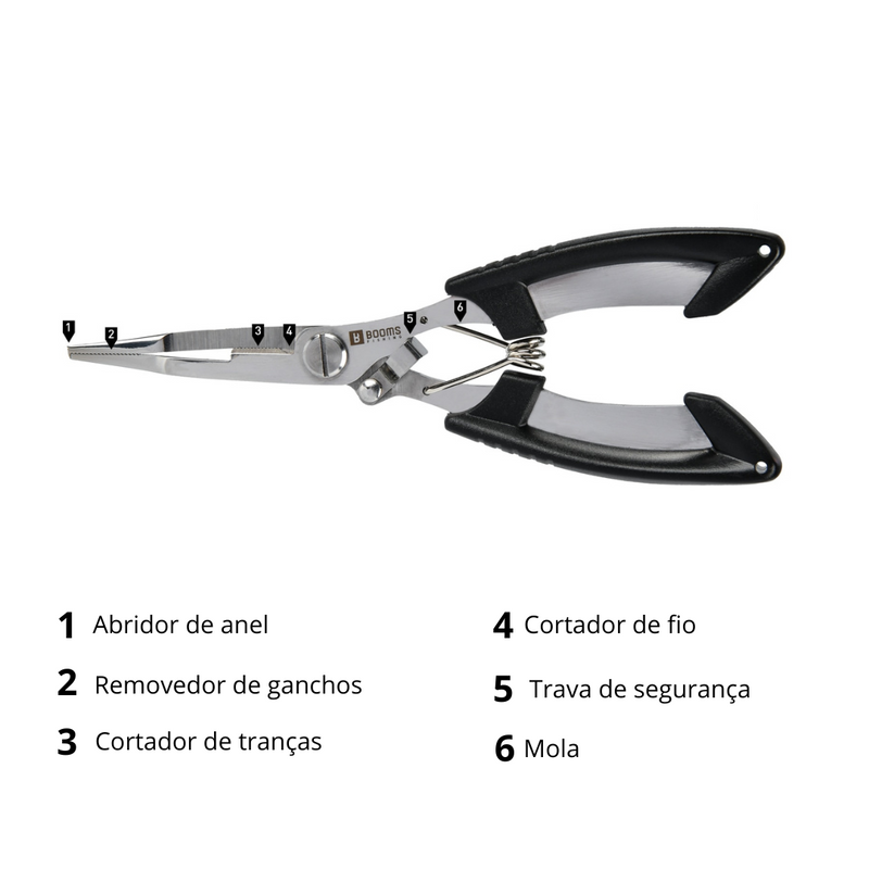 Alicate de Pesca Booms Fishing H01