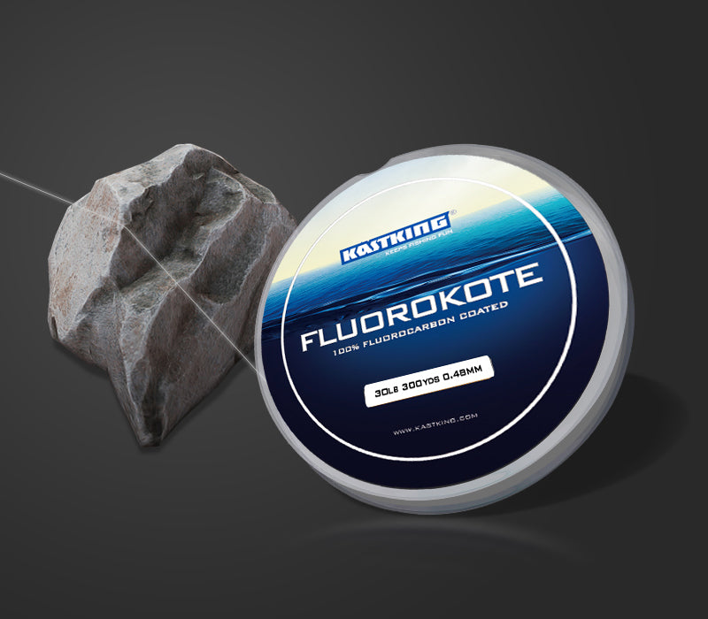 Linha de Pesca Fluorokote KastKing Fluorocarbon- 274m.