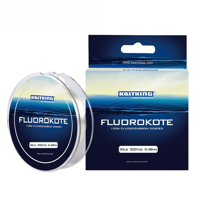 Linha de Pesca Fluorokote KastKing Fluorocarbon- 274m.