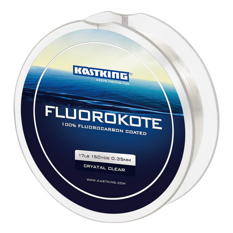 Linha de Pesca Fluorokote KastKing Fluorocarbon- 274m.